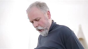 Nasty old crock fucks j. pussy