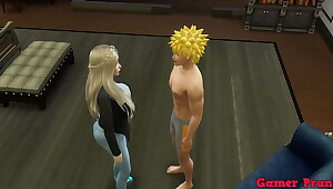 Naruto Hentai Episodio 86 naruto trata de seducir a tsunade y no puede sasuke esta follandose a sakura en el comedor sexo anal como a ella le gusta le termina adentro